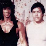 Carter Wong and Sylvester Stallone